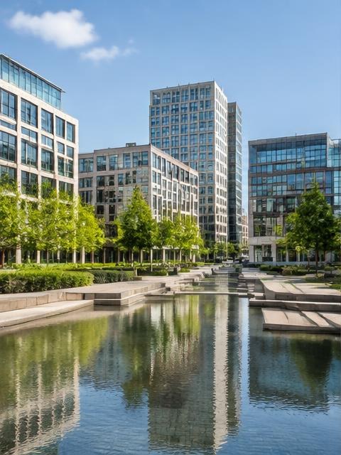 Het moderne Stadshart van Amstelveen