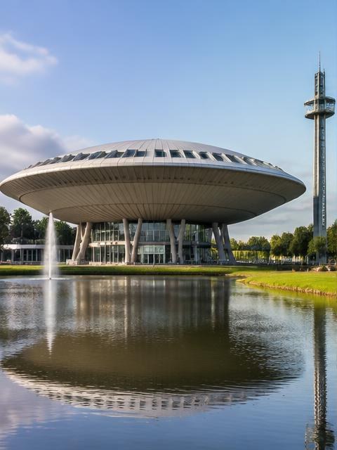 Het Evoluon in Eindhoven